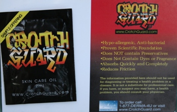 free sample of crotch guard