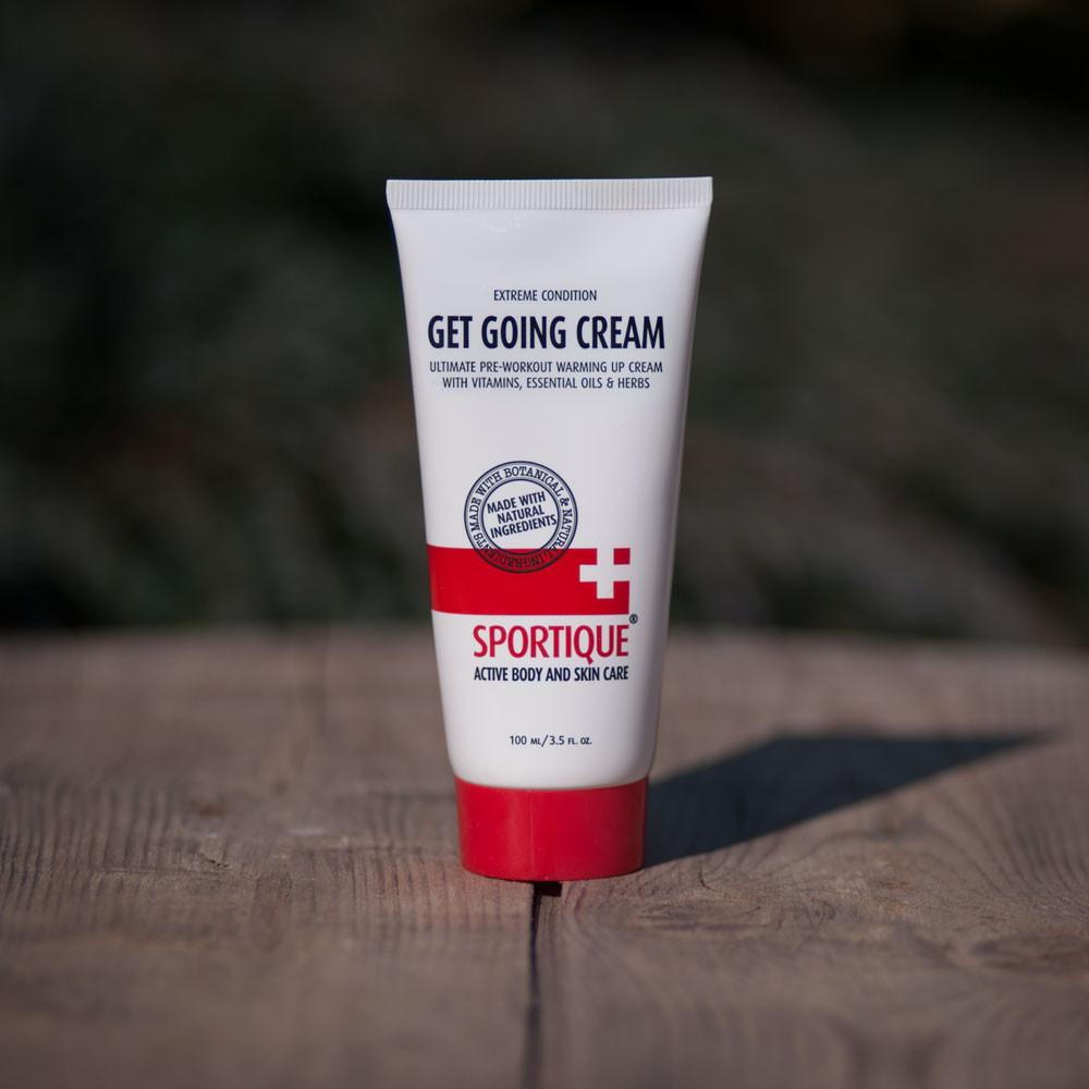 Sporticqe Get Going Cream for warm up